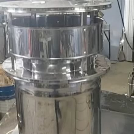 Готовые дымоходы и комплектующие из нержавеющей стали на складе ТВК