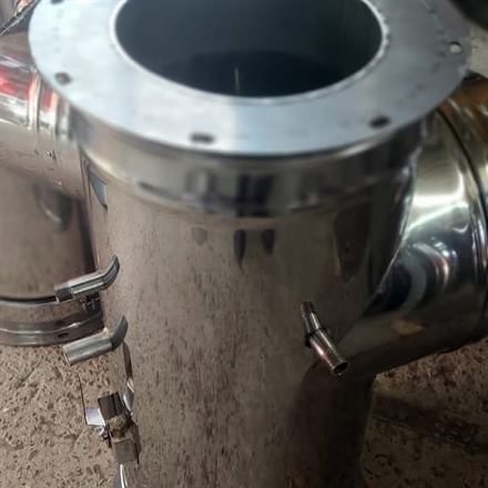 Готовые дымоходы и комплектующие из нержавеющей стали на складе ТВК