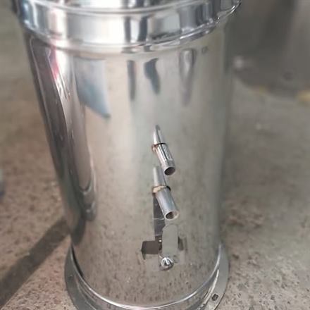 Готовые дымоходы и комплектующие из нержавеющей стали на складе ТВК